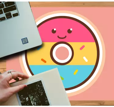 Cute donut character originalna podloga za miško - TenStickers