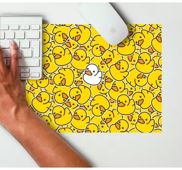 Cute duck pattern originalna podloga za miško - TenStickers
