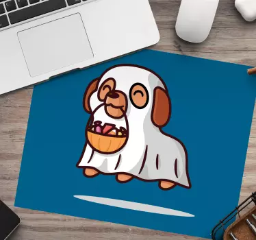 Cute ghostly pup originalna podloga za miško - TenStickers
