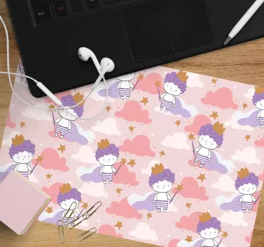 Cute royalty characters anime podloga za miško - TenStickers