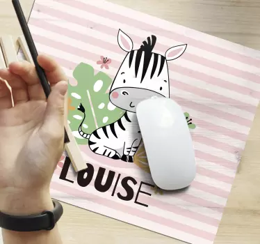 Cute zebra character originalna podloga za miško - TenStickers