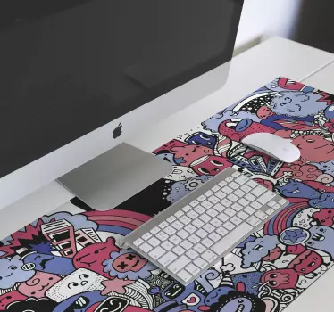 Fantasy anime vinilna podloga za miško - TenStickers