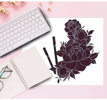 Floral arrangement motif originalna podloga za miško - TenStickers