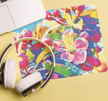 Floral color burst originalna podloga za miško - TenStickers