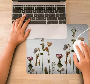 Floral stem arrangement originalna podloga za miško - TenStickers