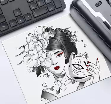 Gotska anime punčka za miško - TenStickers