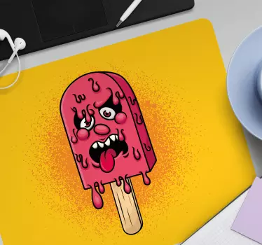 Ice pop drop grafiti risanka originalna podloga za miško - TenStickers