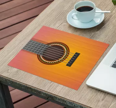 Kitara originalna podloga za miško iz kitare - TenStickers