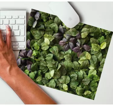 Lush leaf arrangement originalna podloga za miško - TenStickers