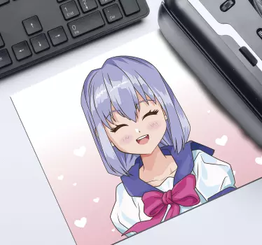 Luštna anime punčka za miško - TenStickers