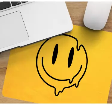 Melting smile icon originalna podloga za miško - TenStickers