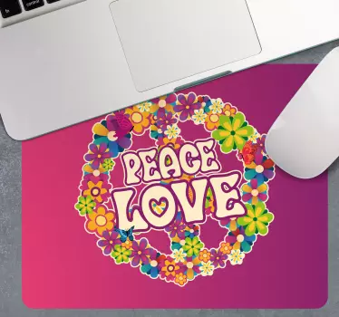 Mir ljubezen in metulji originalna podloga za miško - TenStickers