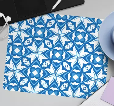 Modra vaza originalna podloga za miško v stilu hampton - TenStickers