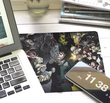 Moj junak akademija anime podloga za miško - TenStickers