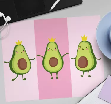 Originalna podloga za miško princesa avokado - TenStickers