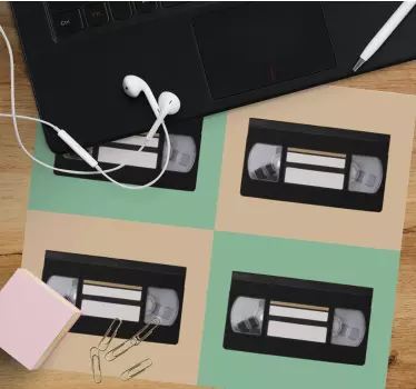 Originalna podloga za miško retro video kasete - TenStickers