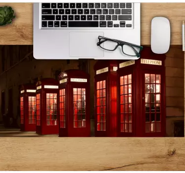 Originalna podloga za miško v telefonski govorilnici london city - TenStickers