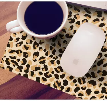 Originalna podloga za miško z leopardovim tiskom - TenStickers