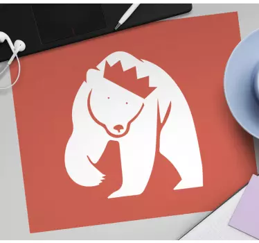 Regal bear design originalna podloga za miško - TenStickers