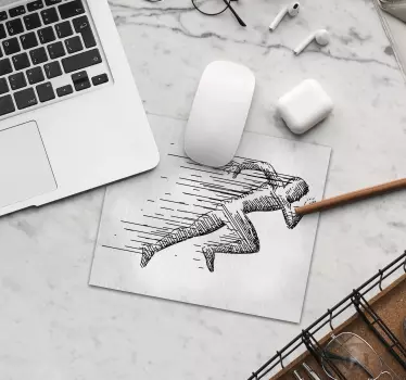 Sketch tekaška tematska podloga za miško - TenStickers