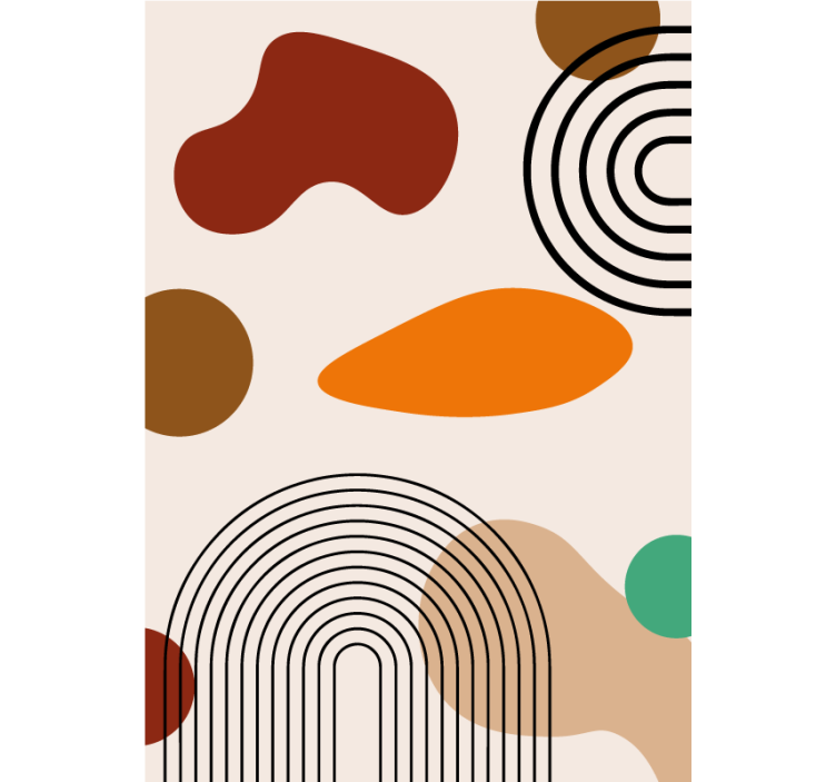 Boho loki rolo zavesa za kopalnico - TenStickers