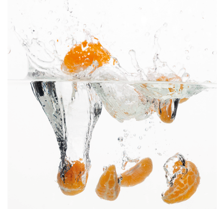 Sadje v vodi rolo zavesa za kuhinjo - TenStickers