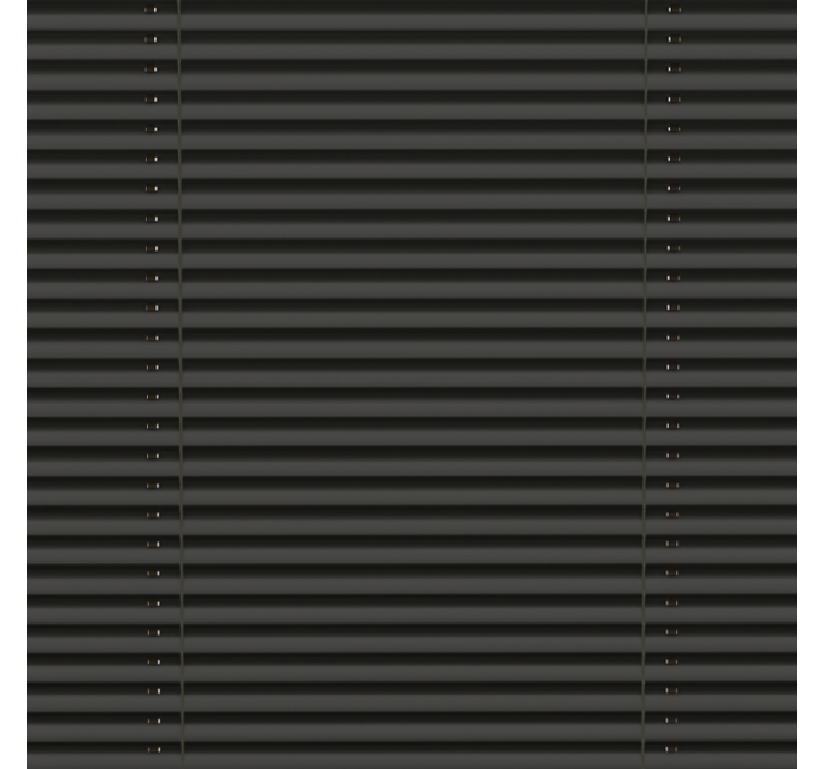 črne žaluzije z vrzelmi rolo zavesa za kuhinjo - TenStickers