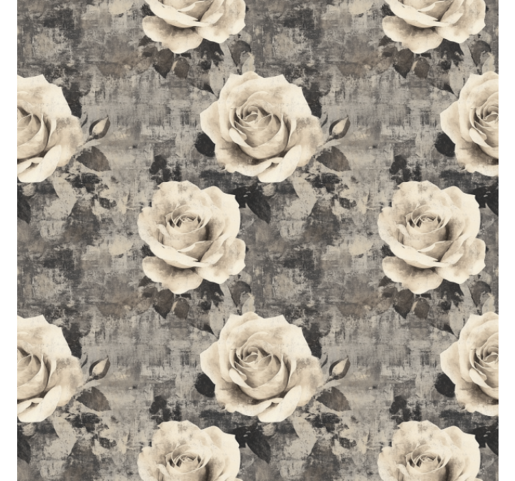 Marmorne rože rolo zavesa za kuhinjo - TenStickers