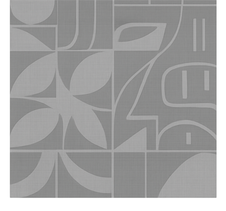 Abstrakten sodoben vzorec sivo rolo zaveso - TenStickers