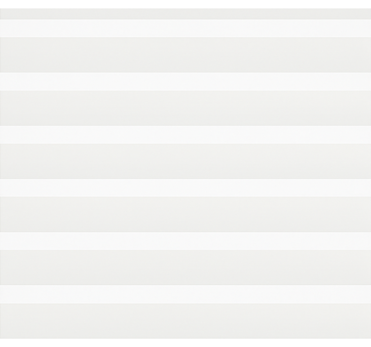 Bele vodoravne črte rolo zavesa za dnevno sobo - TenStickers