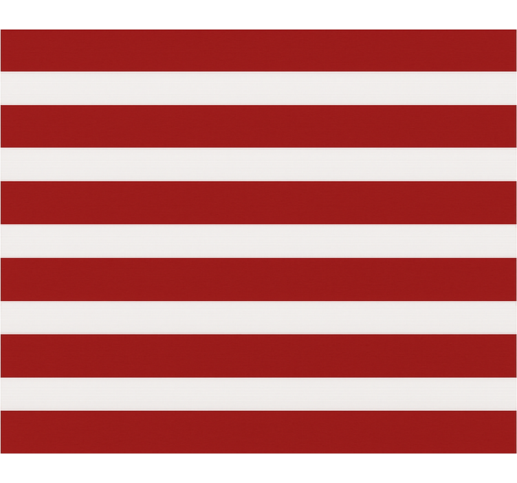 Rdeče vodoravne črte otroška rolo senčila - TenStickers