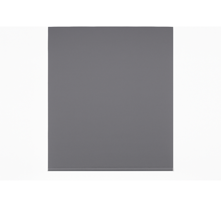 Pravokotna granitna siva rolo zavesa za jedilnico - TenStickers