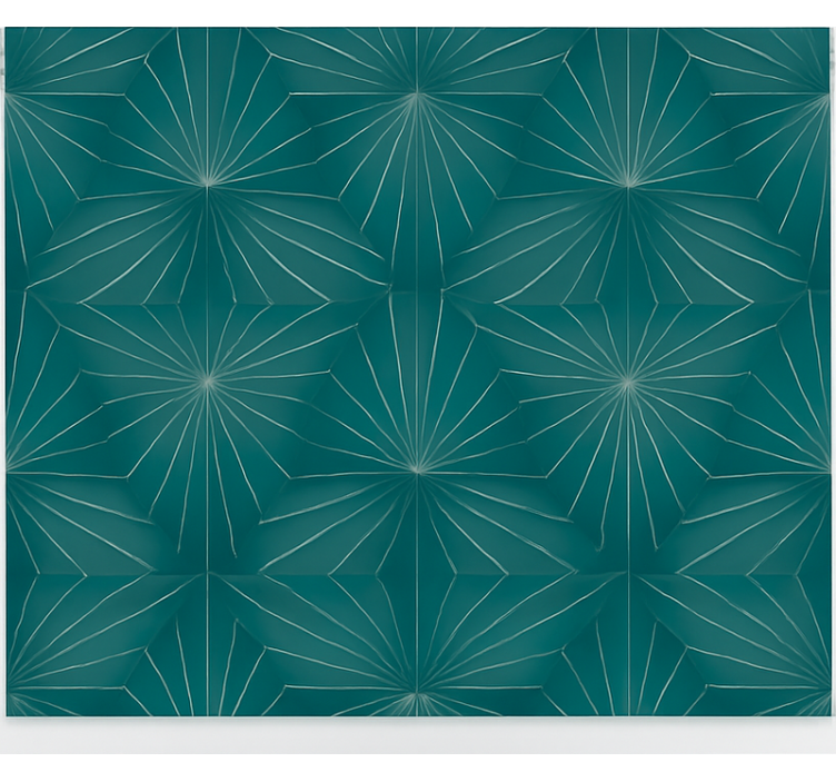 Geometrijski izbruh zvezd rolo zavesa za najstnika - TenStickers