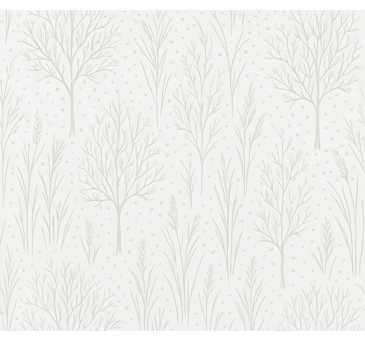 Klasična bela neprozorna rolo zavesa za jedilnico - TenStickers