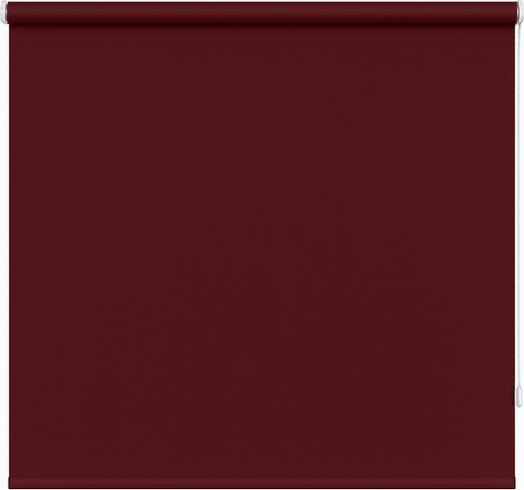 Temno kostanjeva enobarvna rolo zavesa za jedilnico - TenStickers