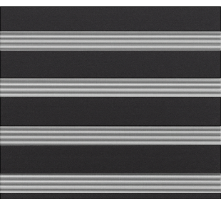 Trendy black sun protection rolo zavesa za pisarno - TenStickers