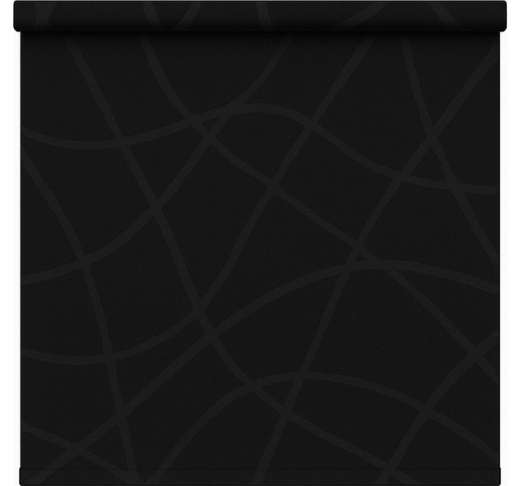 Soothing black rolo zavese za pisarno - TenStickers