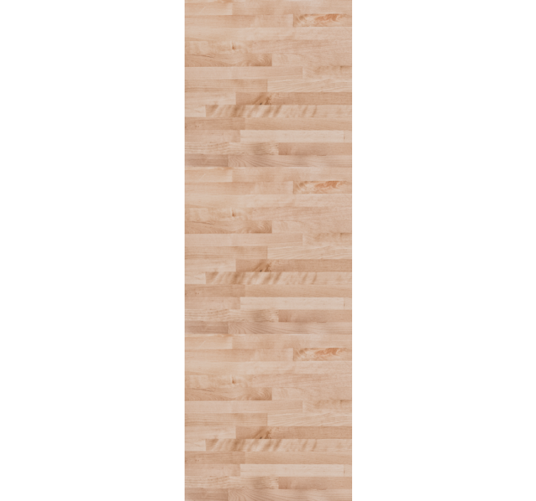 Elegant brown wooden plank rolo zavesa za pisarno - TenStickers