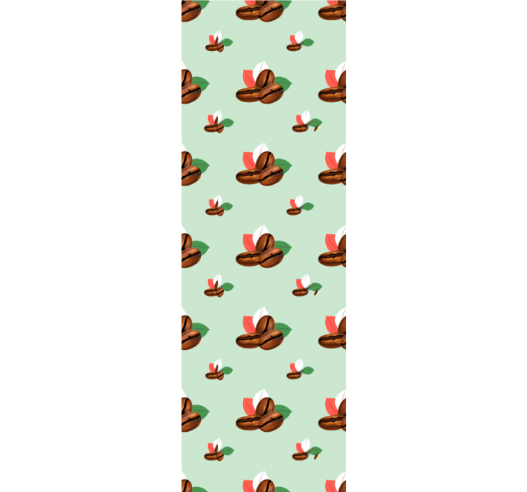 Coffee everywhere rolo zavesa za kuhinjo - TenStickers