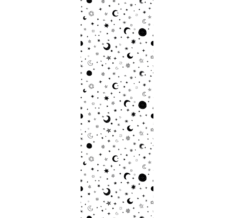 Outerspace with stars otroška rolo senčila - TenStickers