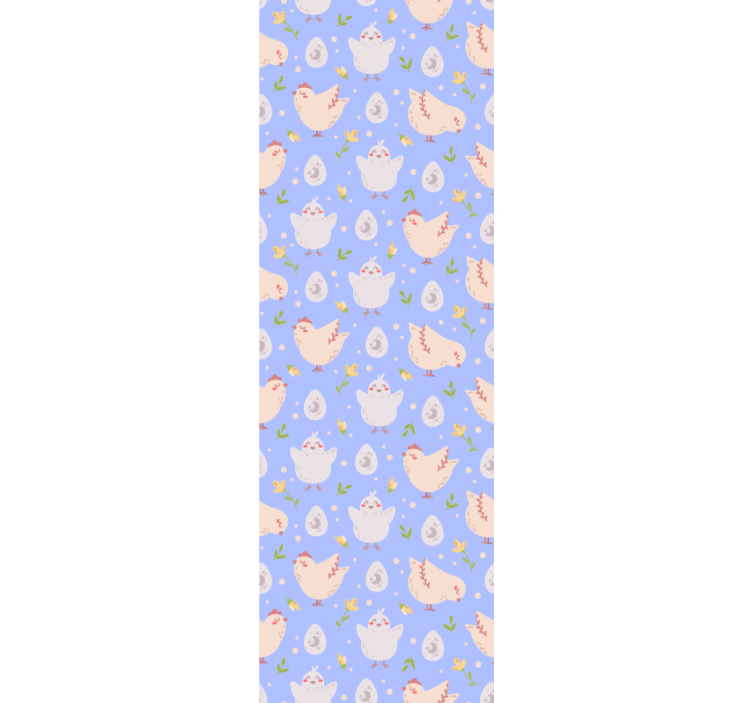 Otroška rolo senčila s piščančjimi junaki - TenStickers