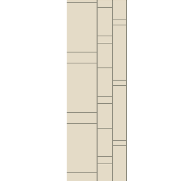 Rolo zavesa za pisarno sodoben blok vzorec - TenStickers