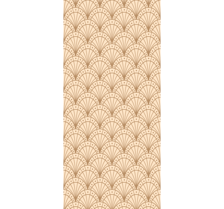 Rolo zavesa za pisarno elegantni motiv ventilatorja - TenStickers