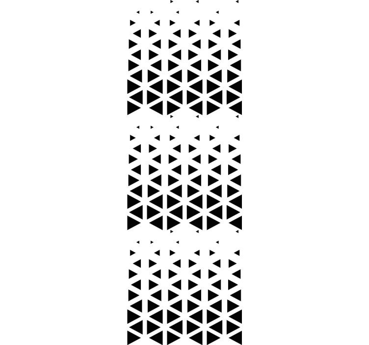 Rolo zavesa za pisarno z geometrijskim ombre učinkom - TenStickers