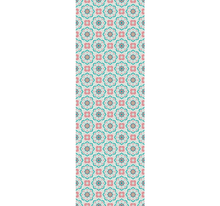 Rolo zavesa za pisarno v stilu babice - TenStickers