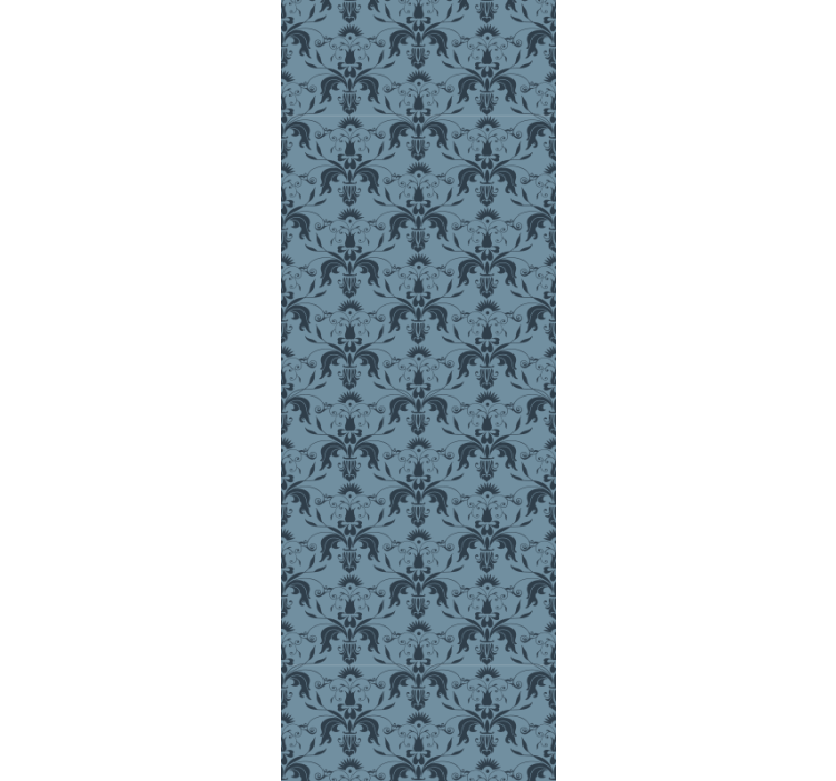 Rolo zavesa za pisarno cvetlični vzorci - TenStickers