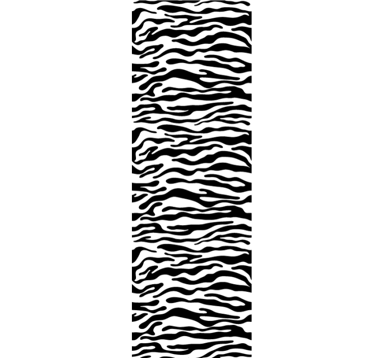 Zebra pattern rolo zavesa za najstnika - TenStickers