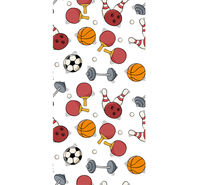 Sodobni senčilo športni vzorec - TenStickers