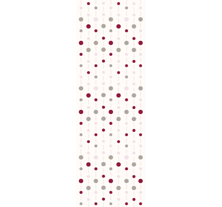 Sodobni senčilo vzorec pik pastelnih barv z linijami - TenStickers
