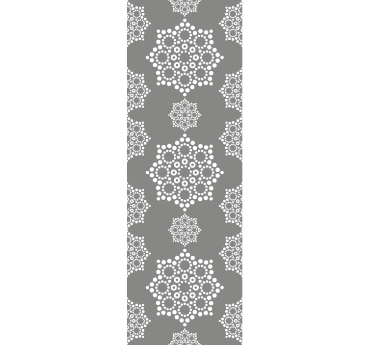 Sodobni senčilo mandala pikčasta vzorčna tkanina - TenStickers